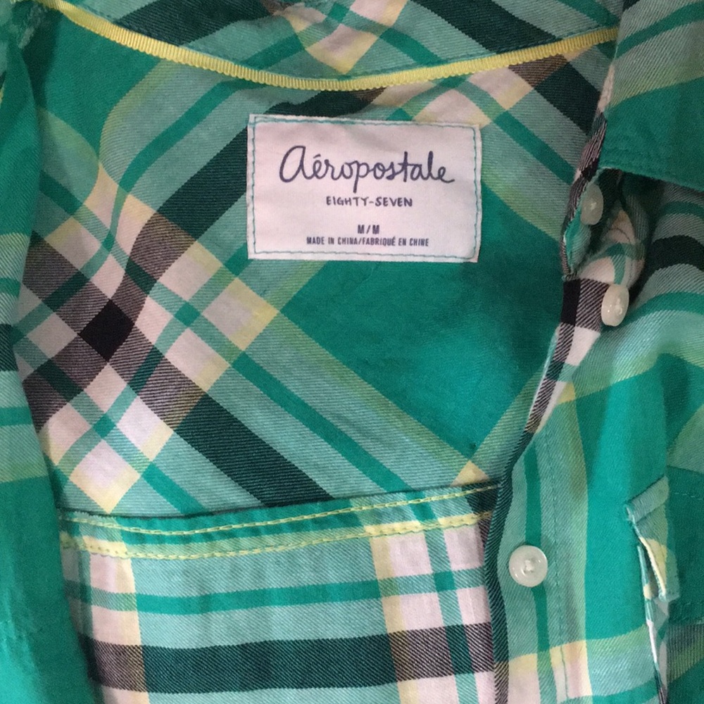 Green flannel
